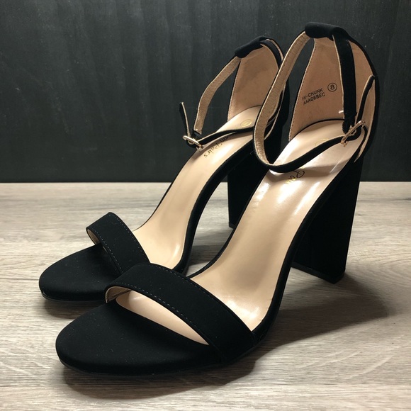 DREAM PAIRS Chunky High Heel Sandals - Picture 10 of 15